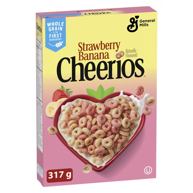 Cheerios Strawberry Banana