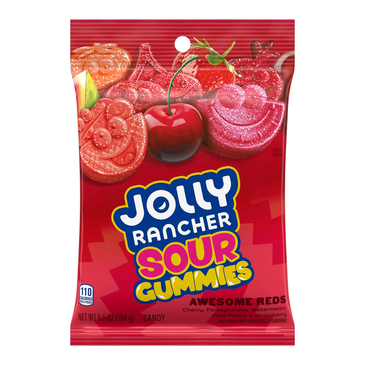 Jolly Rancher Gummies Sour Awesome Reds