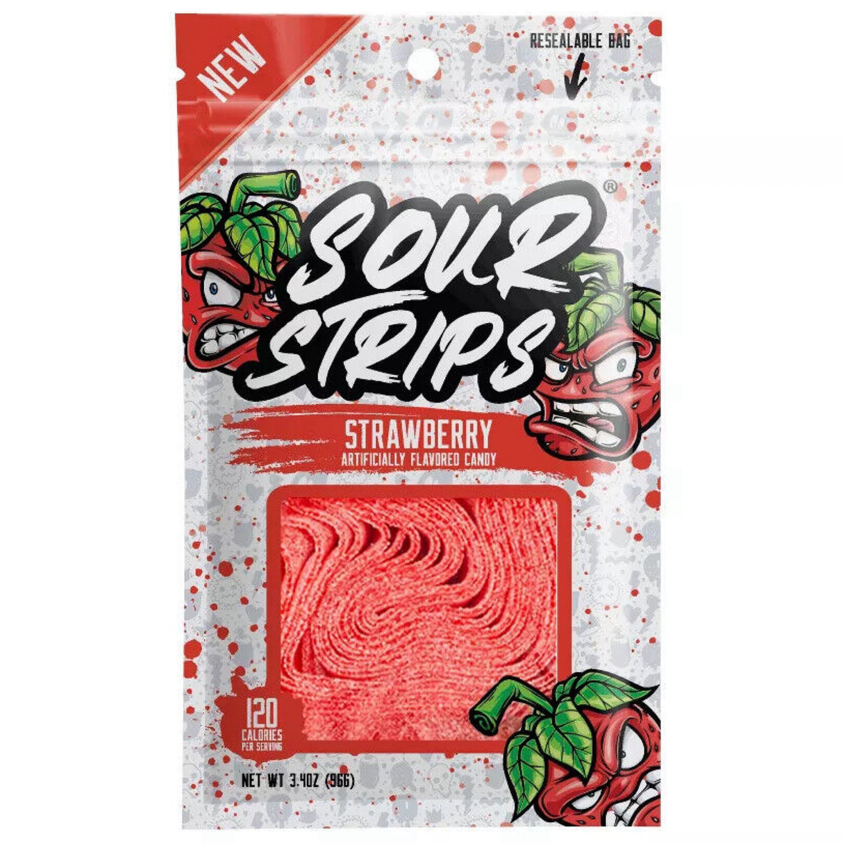 Sour Strips Strawberry