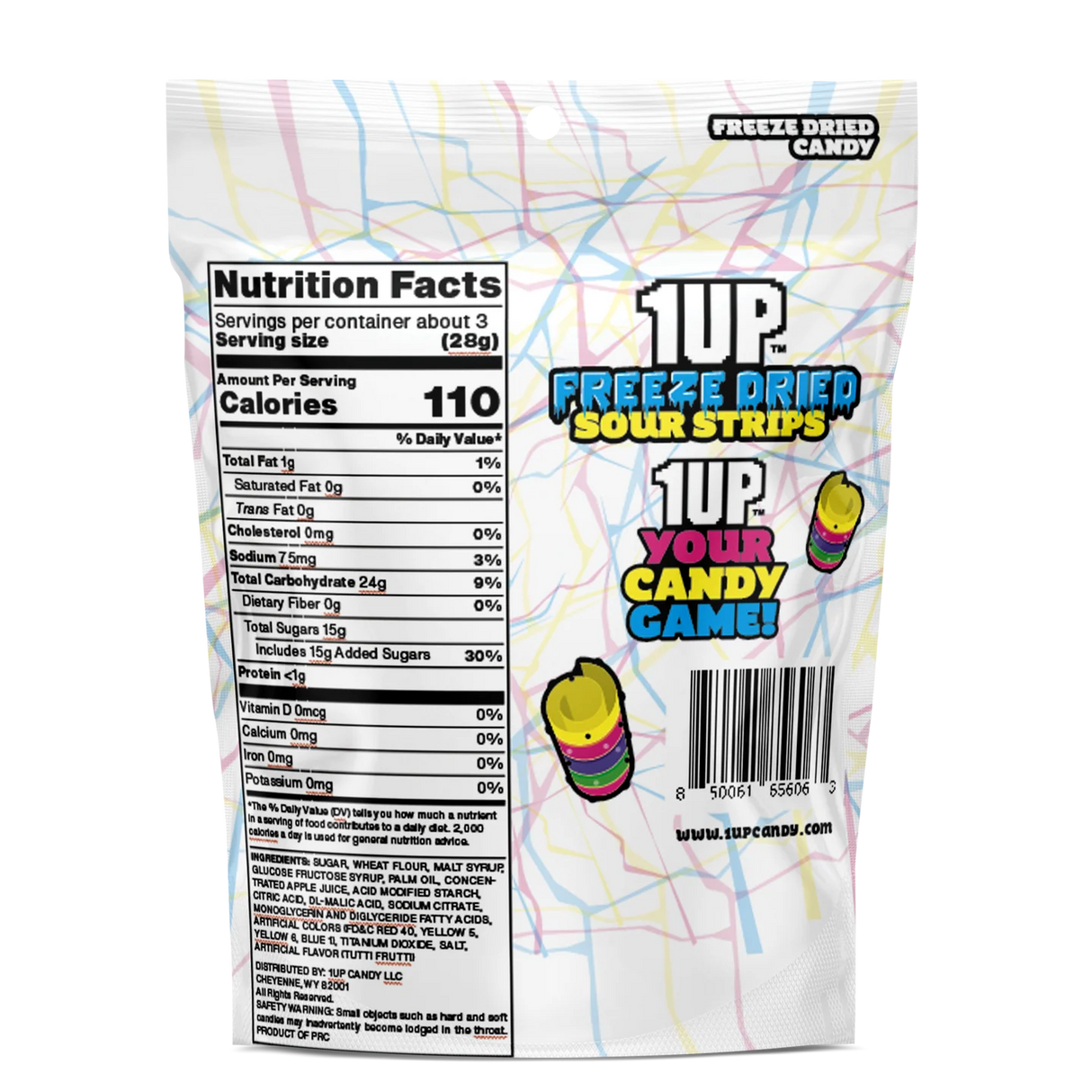 1UP Freeze Dried Sour Strips