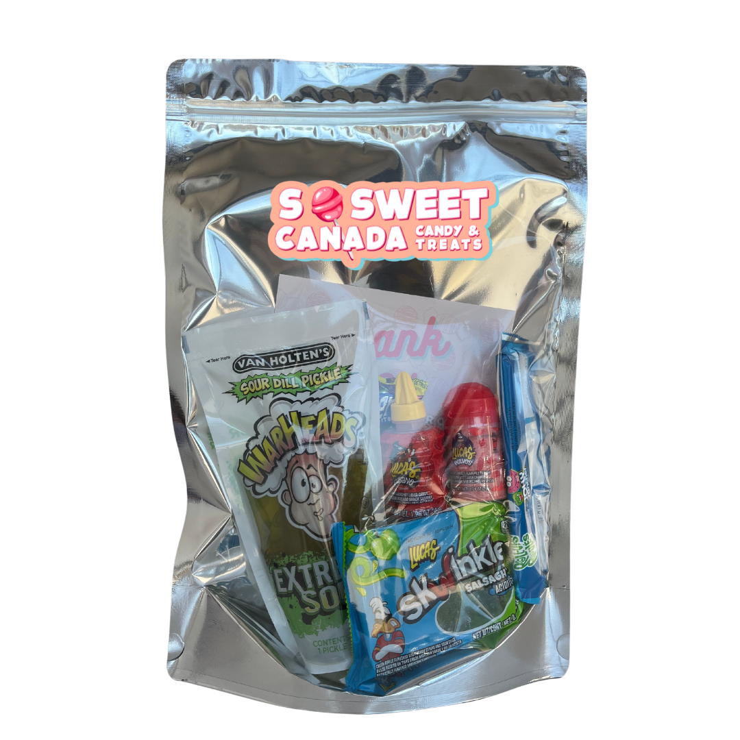 Sour Warheads Chamoy Pickle Kit