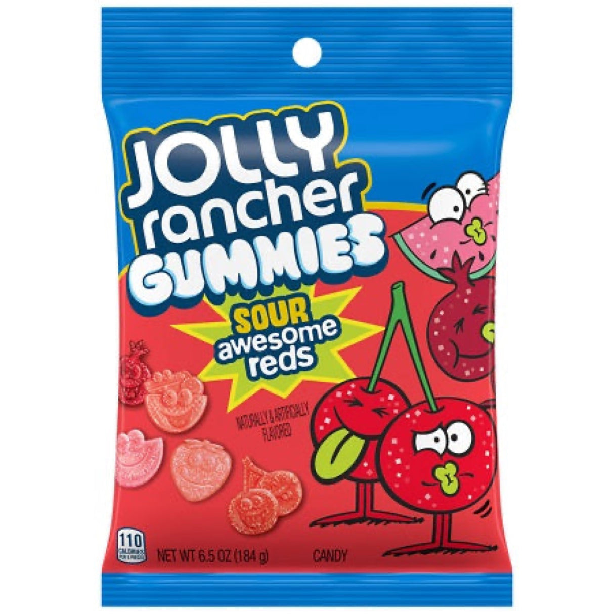 Jolly Rancher Gummies Sour Awesome Reds