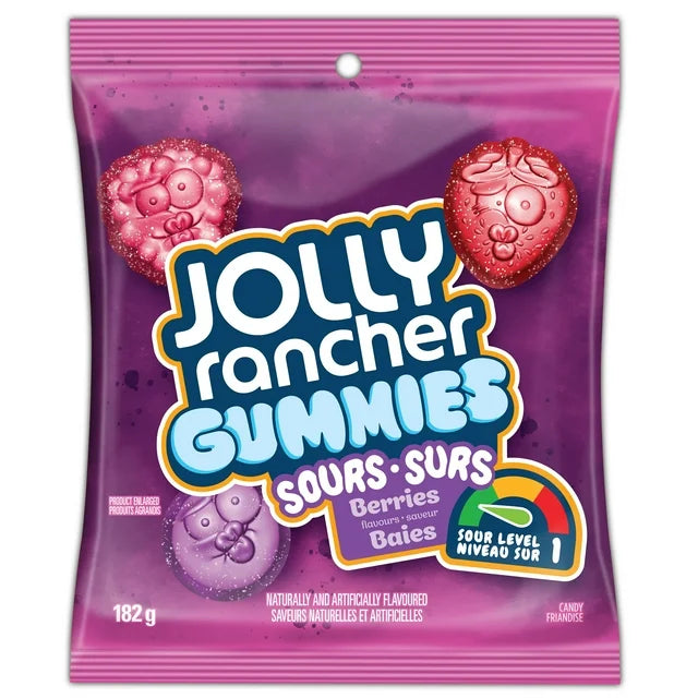 Jolly Rancher Gummies Sours Berries