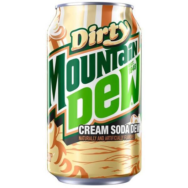 Mountain Dew Dirty Cream Soda
