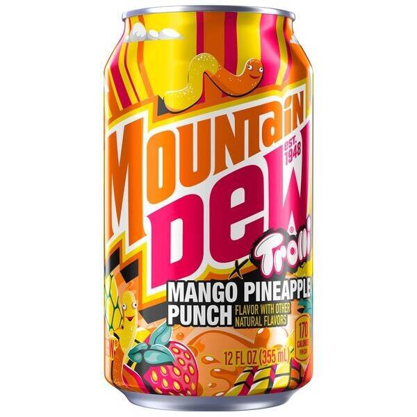 Mountain Dew x Trolli Mango Pineapple Punch