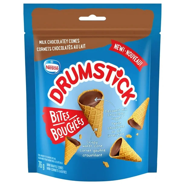 Drumstick Bites Milk Chocolatey Cones