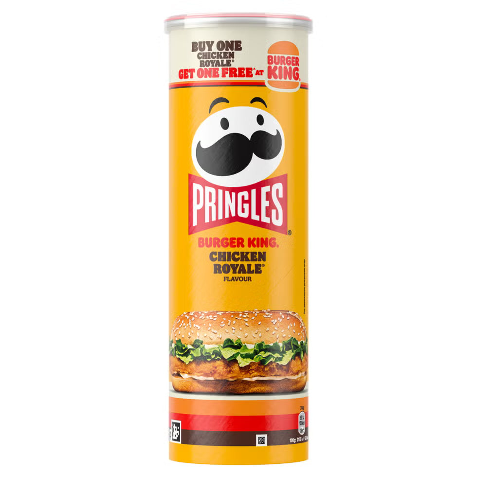 Pringles Burger King Chicken Royale -UK