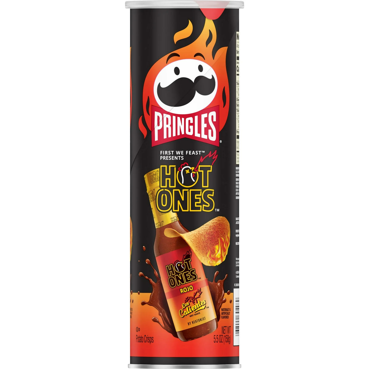 Pringles Hot Ones Los Calientes Rojo