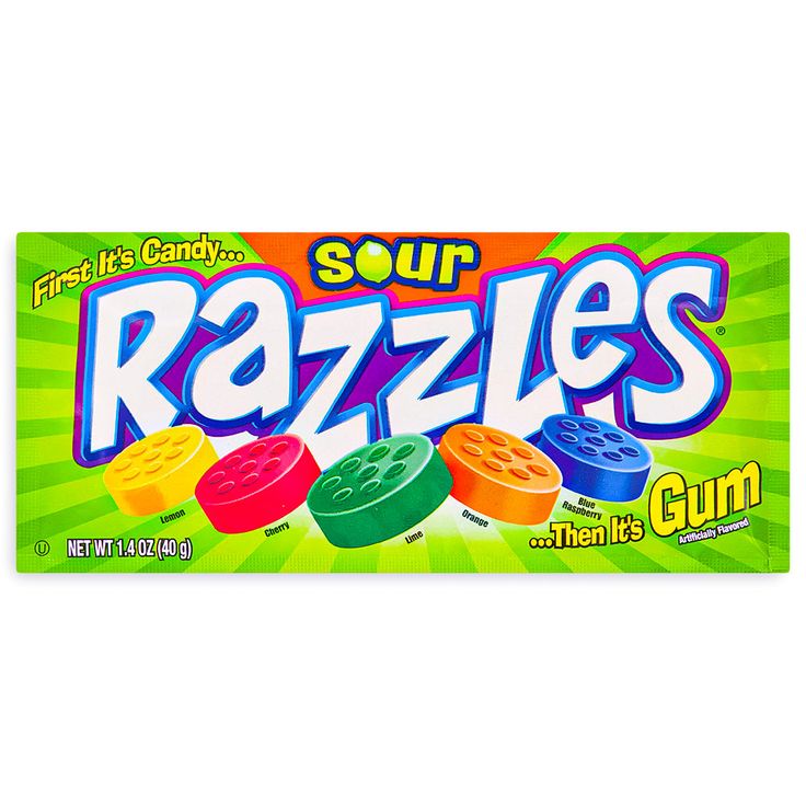 Razzles Sour Candy