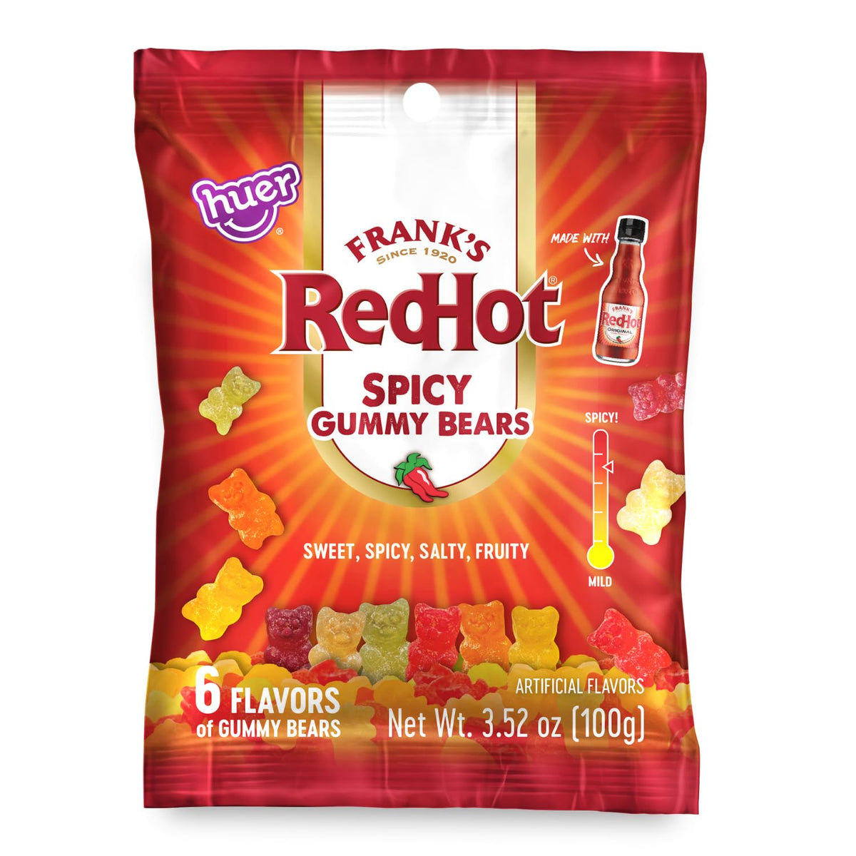 Frank's Red Hot Original Spicy Gummy Bears