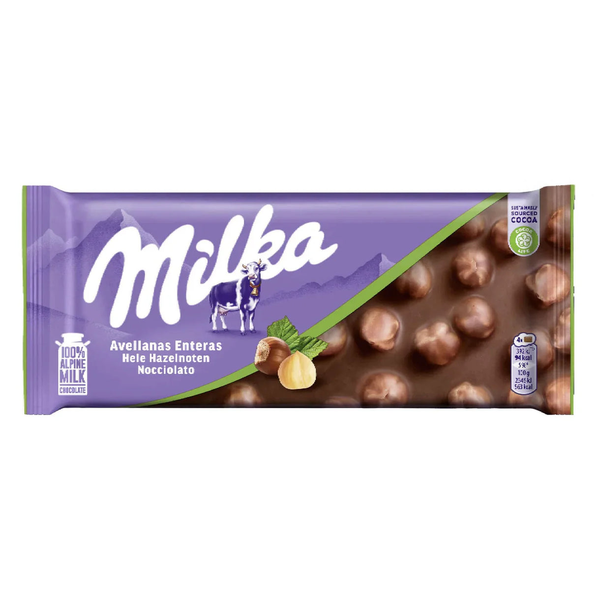 Milka Whole Hazelnut -Europe