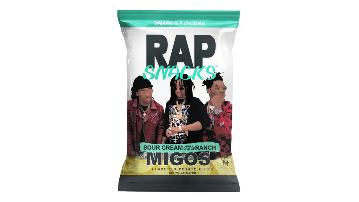 Rap Snacks Migos Sour Cream With Ranch