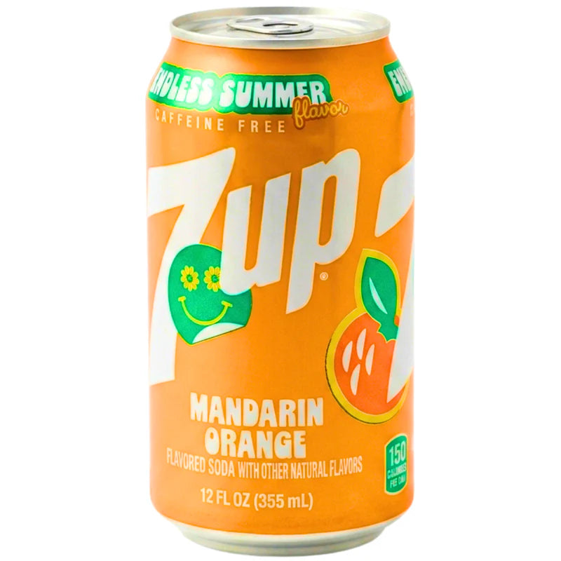 7up Endless Summer Mandarin Orange