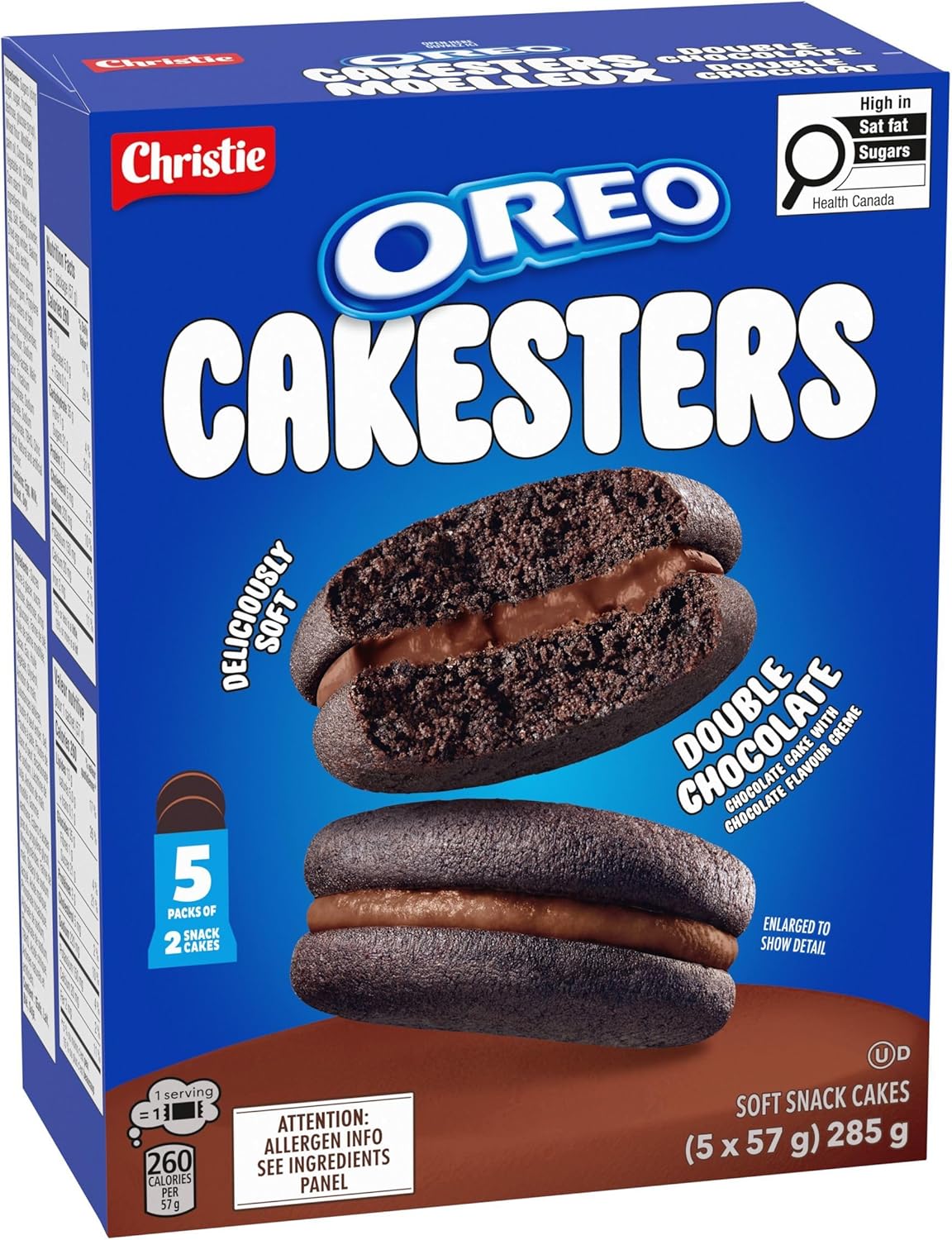Oreo Cakesters Double Chocolate