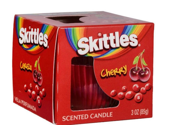 Skittles Cherry Scented Candle