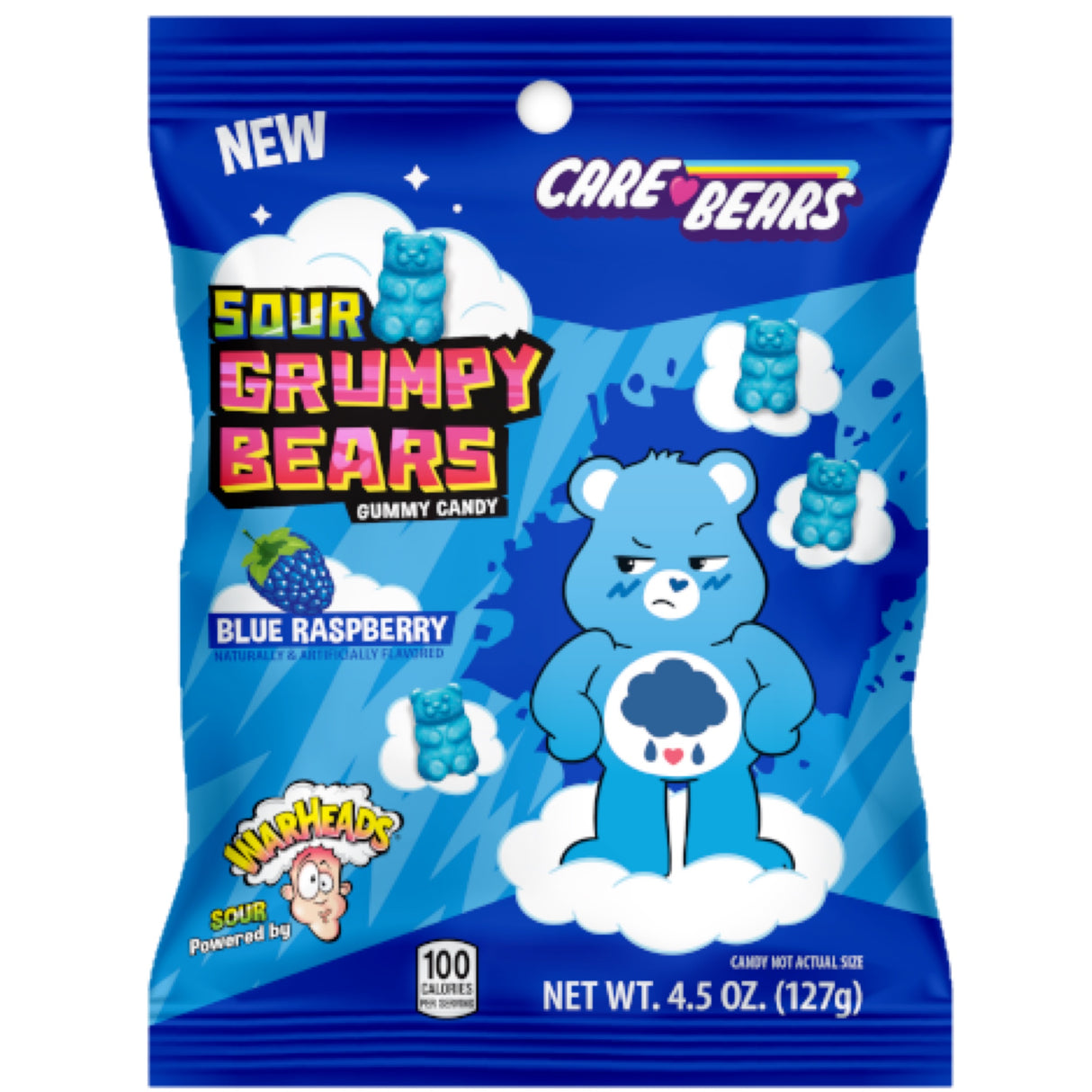 Warheads x Care Bears Sour Grumpy Bears