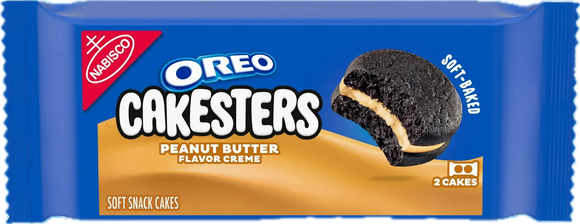 Oreo Cakesters Peanut Butter (2 Pack)