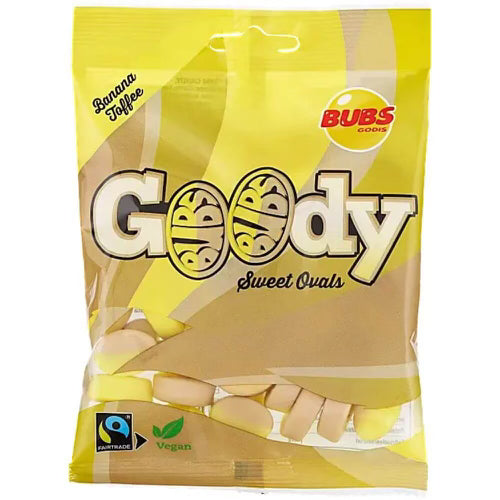 Bubs Goody Banana Toffee Ovals - Sweden