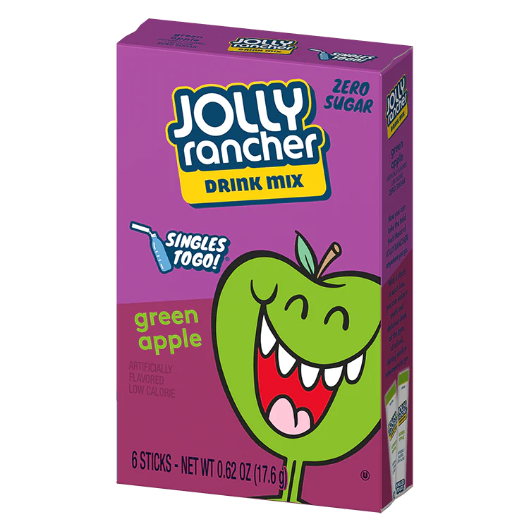 Jolly Rancher Green Apple Drink Mix