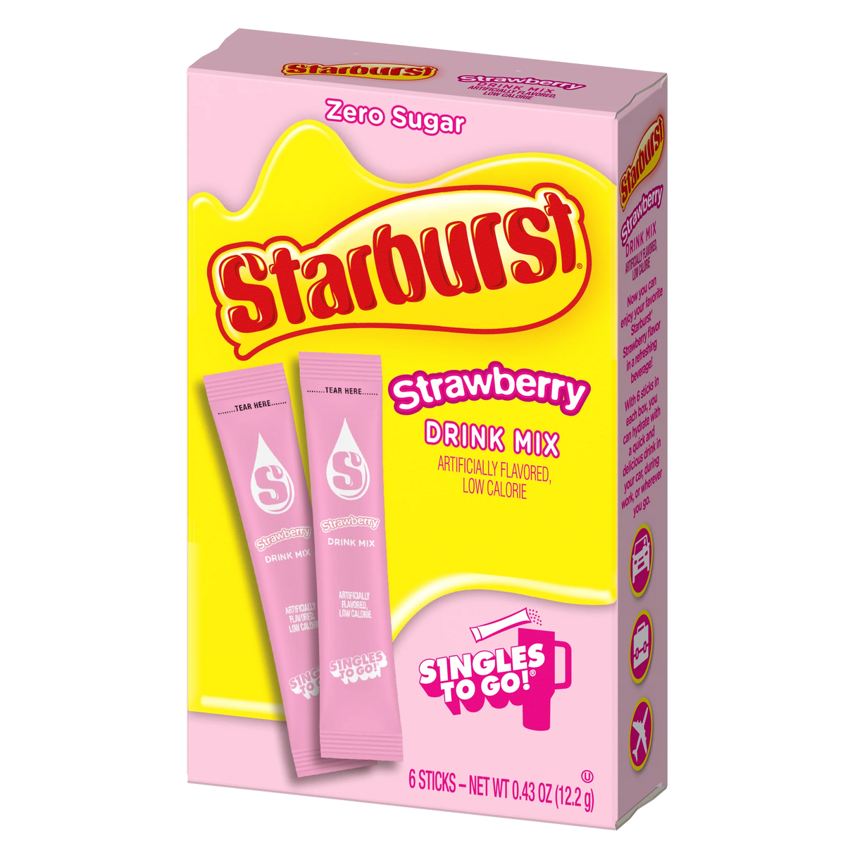 Starburst All Pink Strawberry Drink Mix
