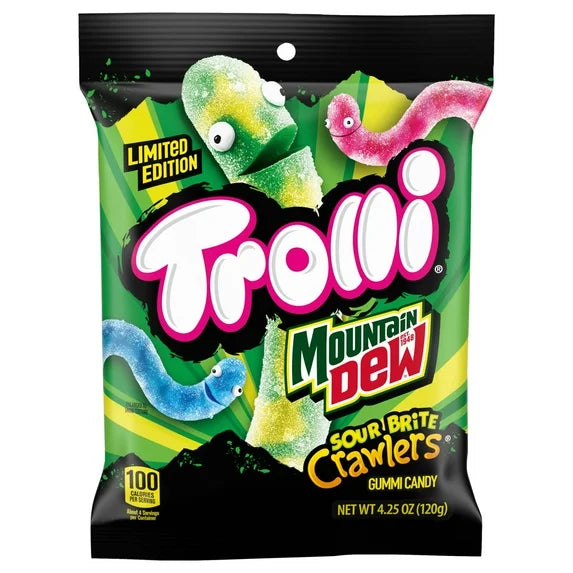 Trolli x Mountain Dew Sour Brite Crawlers