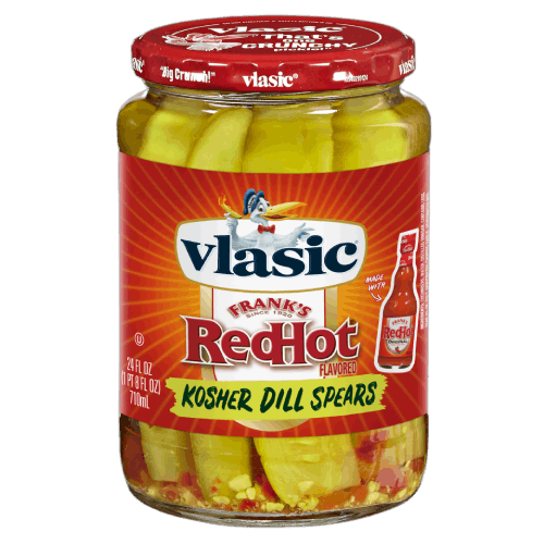 Vlasic Frank's RedHot Kosher Dill Spears