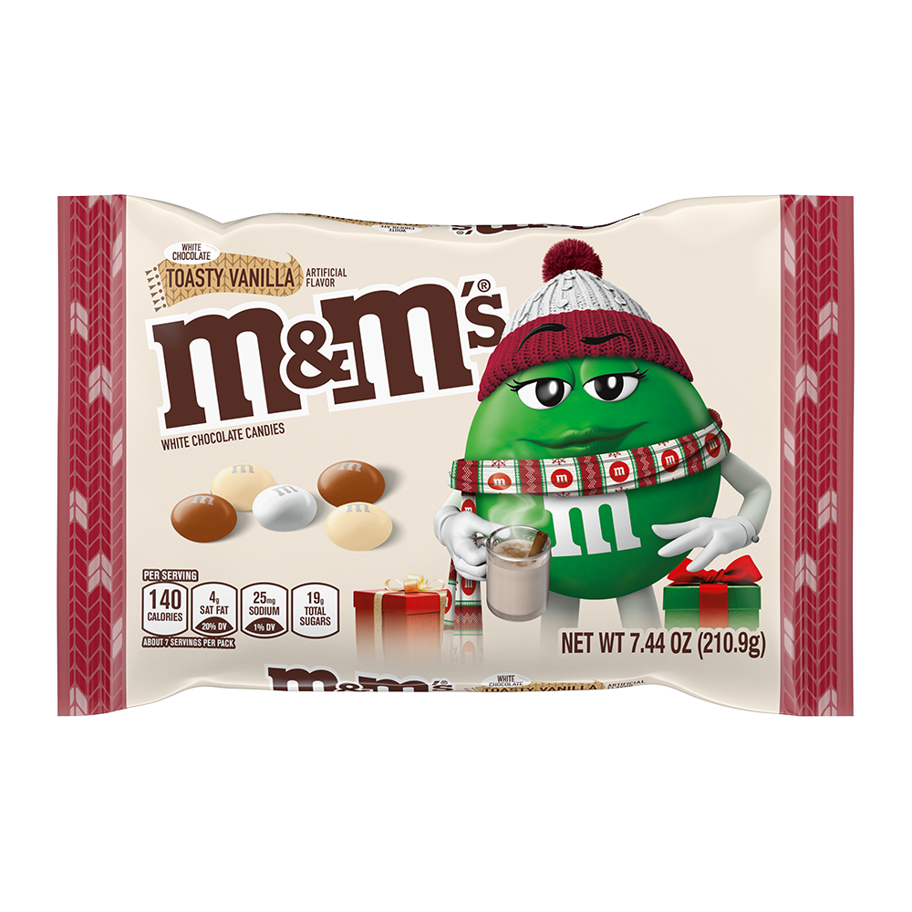 M&M's Share Size Candy, White Chocolate, UK