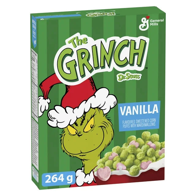 The Grinch Dr Seuss Vanilla Cereal