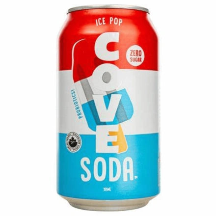 Cove Zero Sugar Probiotic Soda Ice Pop
