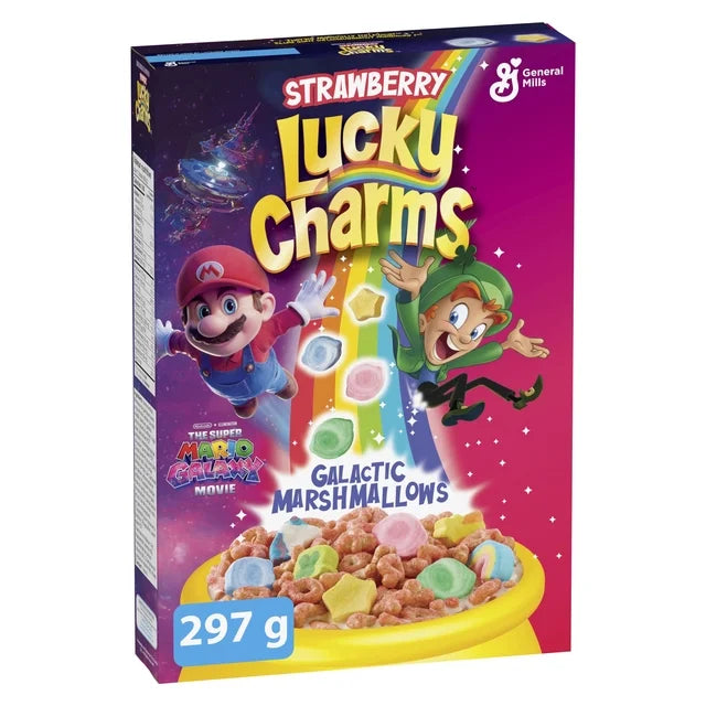 Strawberry Lucky Charms The Super Mario Galaxy Movie