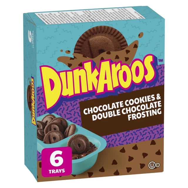 Dunkaroos Chocolate Cookies & Double Chocolate Frosting