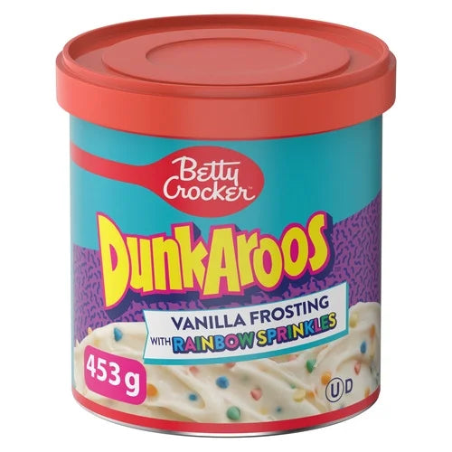 DunkAroos Vanilla Frosting With Rainbow Sprinkles