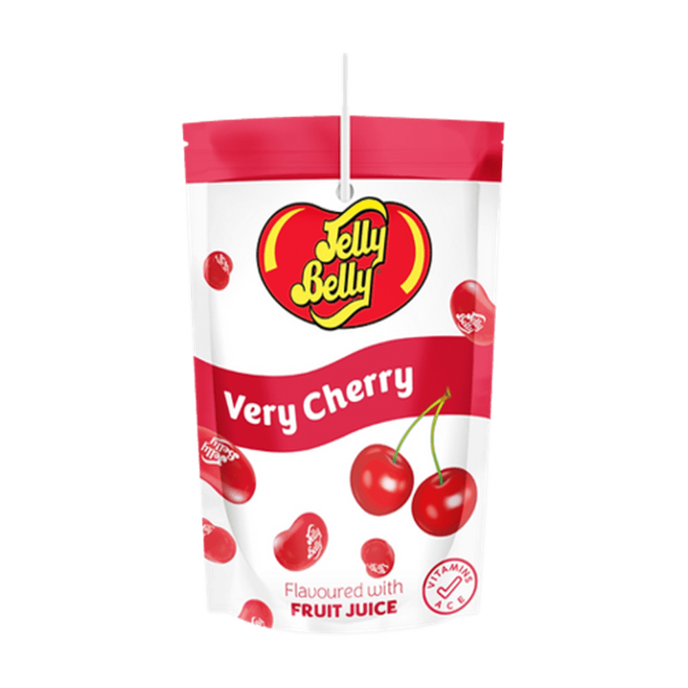 Jelly Belly Very Cherry Juice Pouch -UK