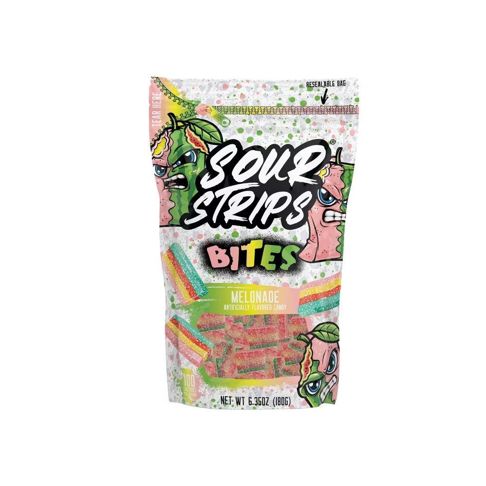 Sour Strips Bites Melonade