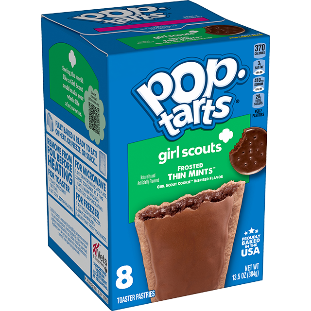 Pop-Tarts Girl Scouts Frosted Thin Mints