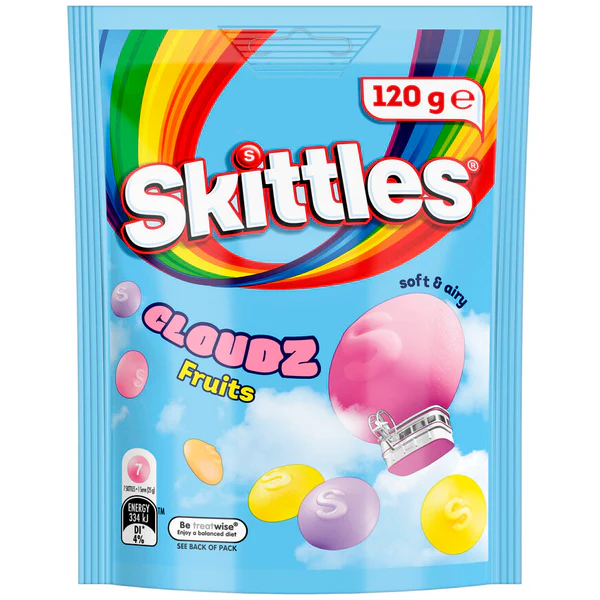 Skittles Fruits Squishy Cloudz -UK