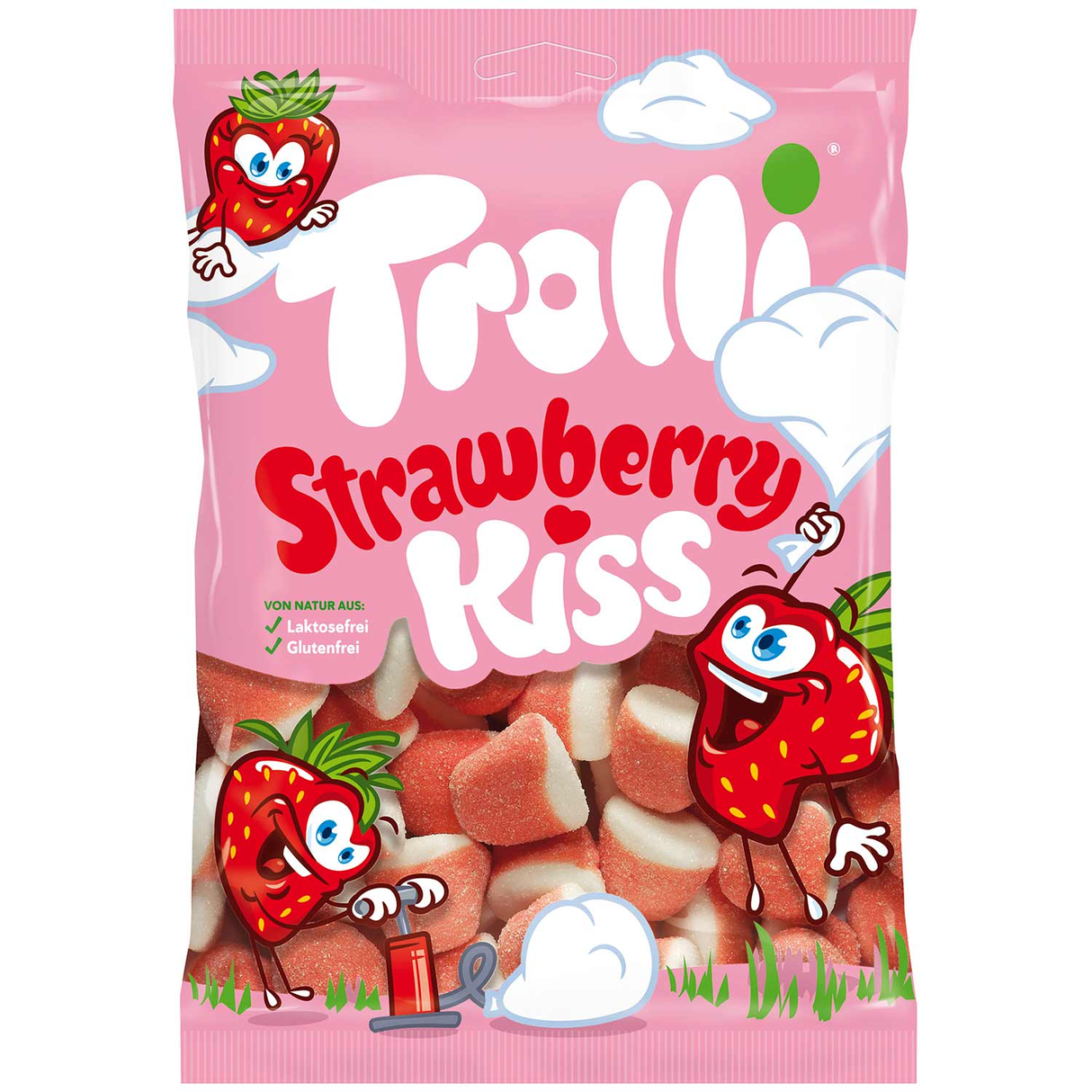 Trolli Kiss Strawberry -Germany