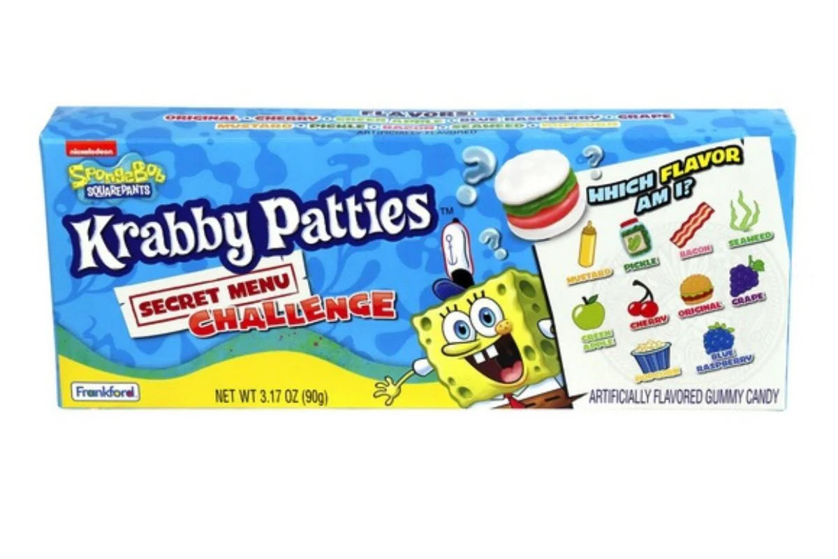 Spongebob Krabby Patties Secret Menu Challenge