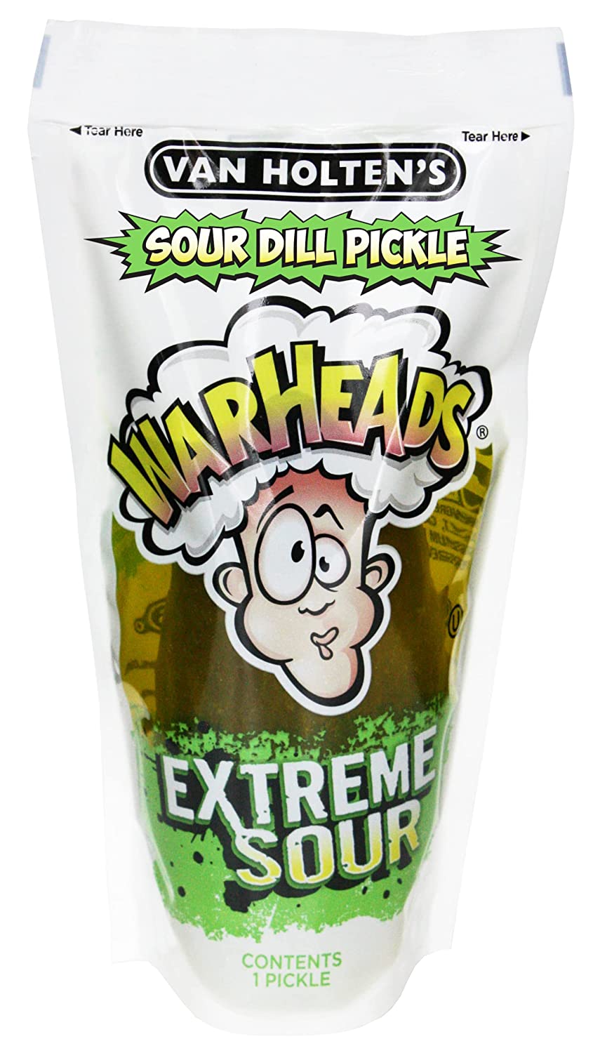 Van Holten's Warheads Extreme Sour Pickle