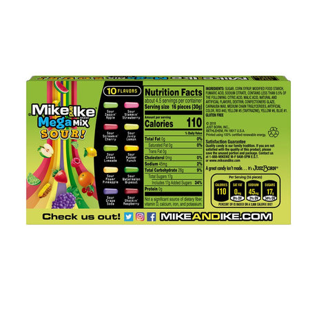 Mike and Ike Mega Mix Sour