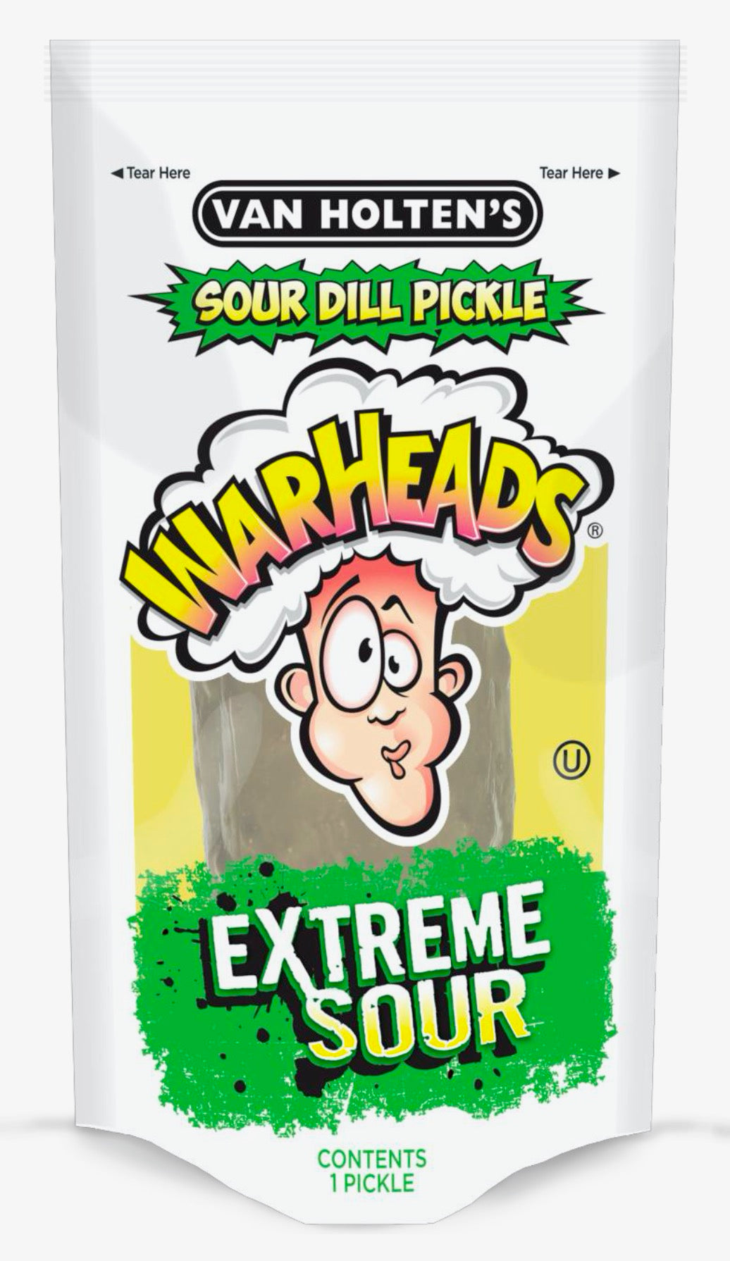 Van Holten's Warheads Extreme Sour Pickle