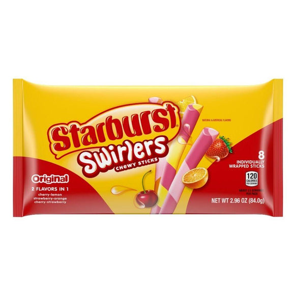 Starburst Swirlers Chewy Sticks
