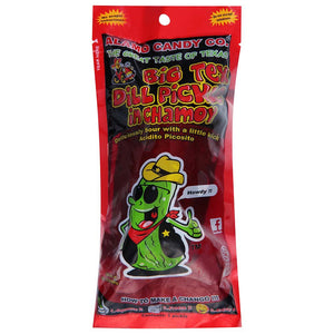 Alamo Candy Co Big Tex Dill Pickle in Chamoy
