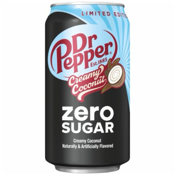 Dr Pepper Creamy Coconut Zero Sugar