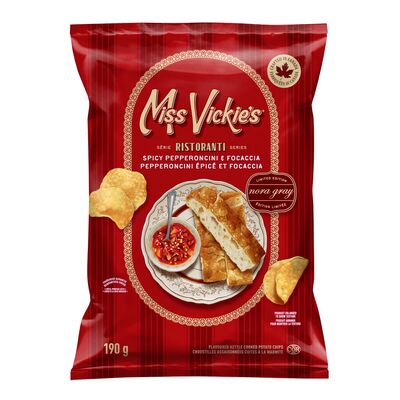 Miss Vickie's Spicy Pepperoncini And Focaccia