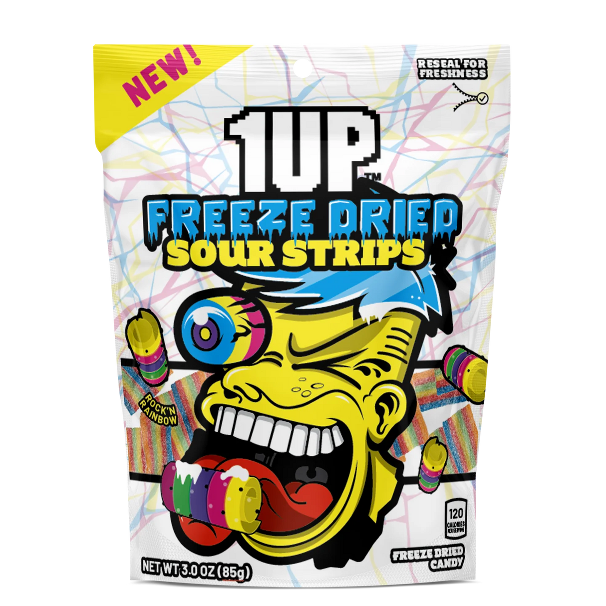 1UP Freeze Dried Sour Strips