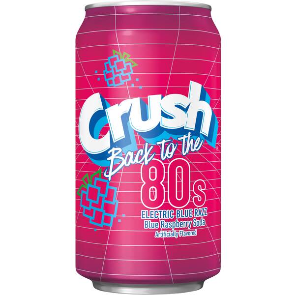 Crush Back to the 80s Electric Blue Razz