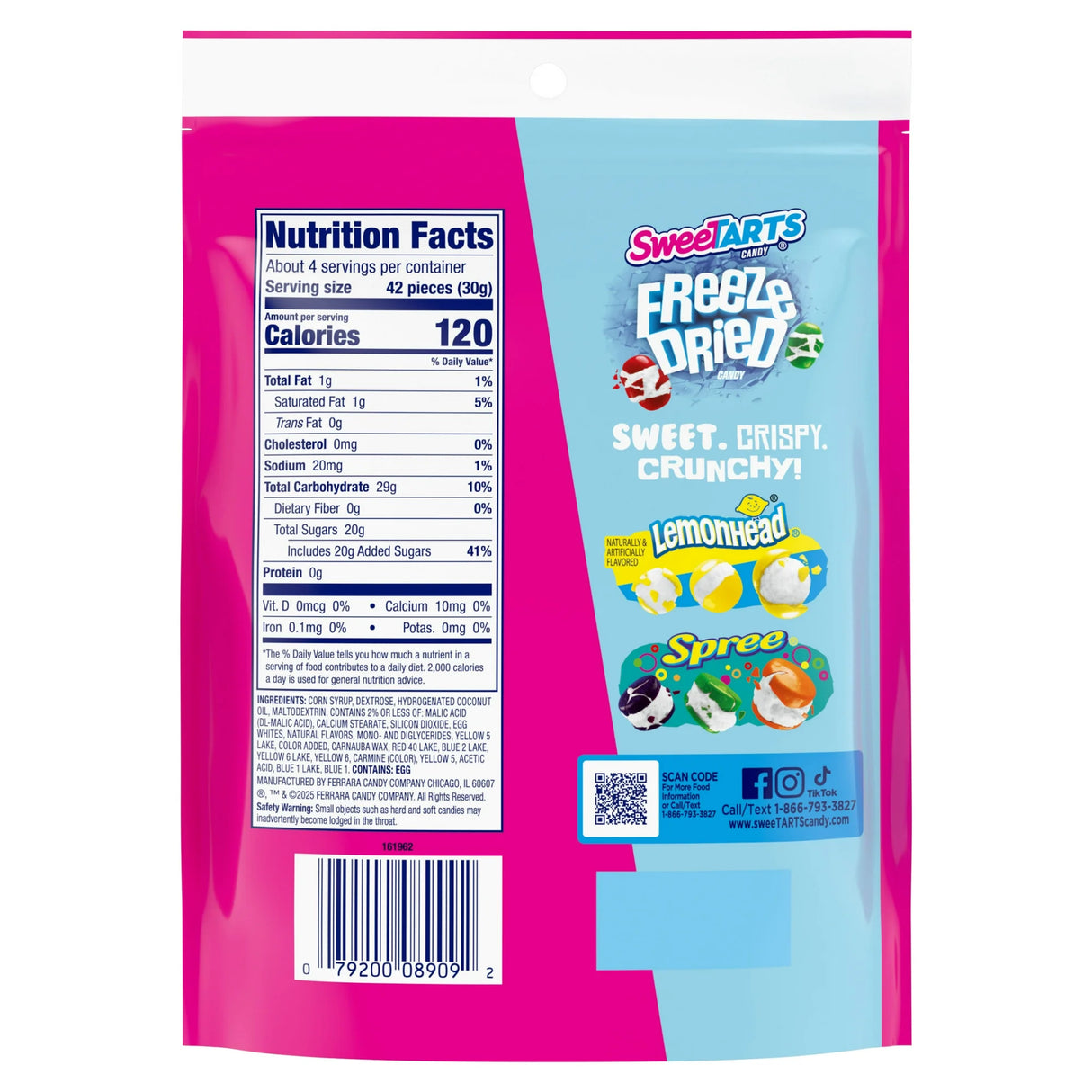 Sweetarts Freeze Dried Candy
