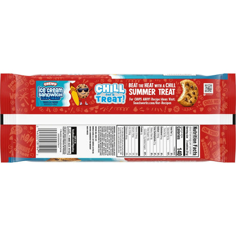 Chips Ahoy Chewy Ice Cream Sandwich Inspired