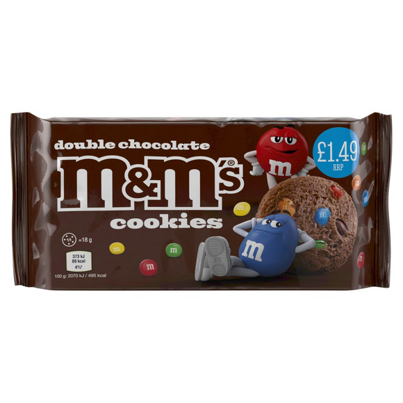 M&M's Double Chocolate Cookies -UK